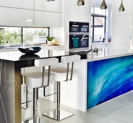 Counter Fronts and Island Benches | Voodoo Glass