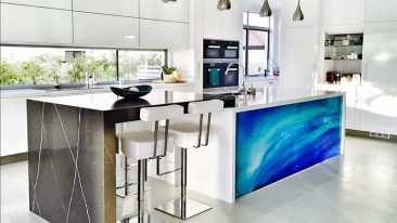 Counter Fronts and Island Benches | Voodoo Glass