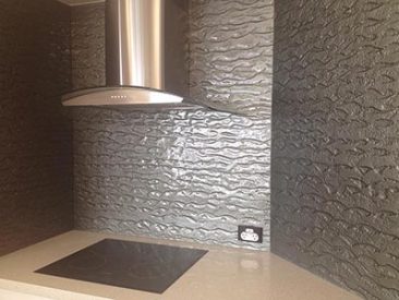 Kitchen Slumped Splashback