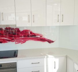 Glass Kitchen Splashback | Gold Coast | Voodoo Glass