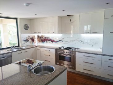 Glass Kitchen Splashback | Gold Coast |Glass Xpressions