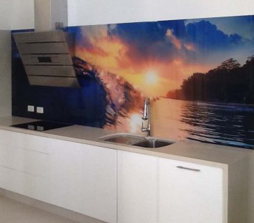 Glass Printed Splashback Queensland